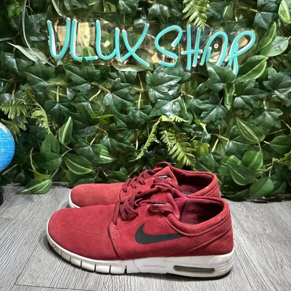 Nike SB Stefan Janoski Max Suede 2015 - Team Red - Size US 8 Skateboard - Picture 4 of 9